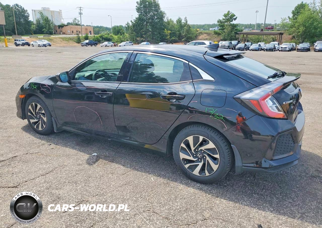 2017 Honda Civic Lx VIN:SHHFK7H21HU210377 - 2