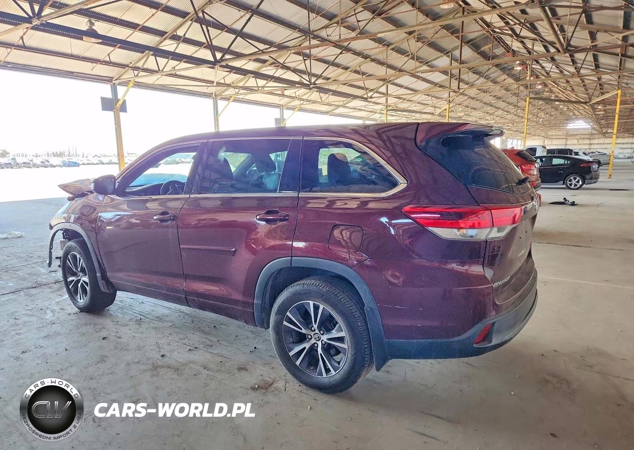 2017 Toyota Highlander Le VIN:5TDBZRFH7HS467148 - 2
