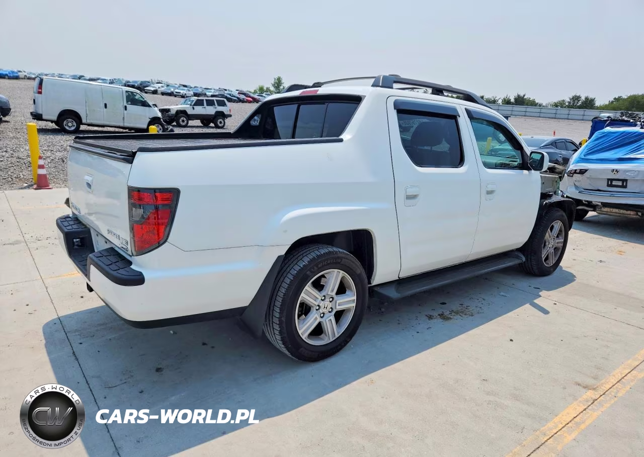 2014 Honda Ridgeline Rtl VIN:5FPYK1F55EB001568 - 3
