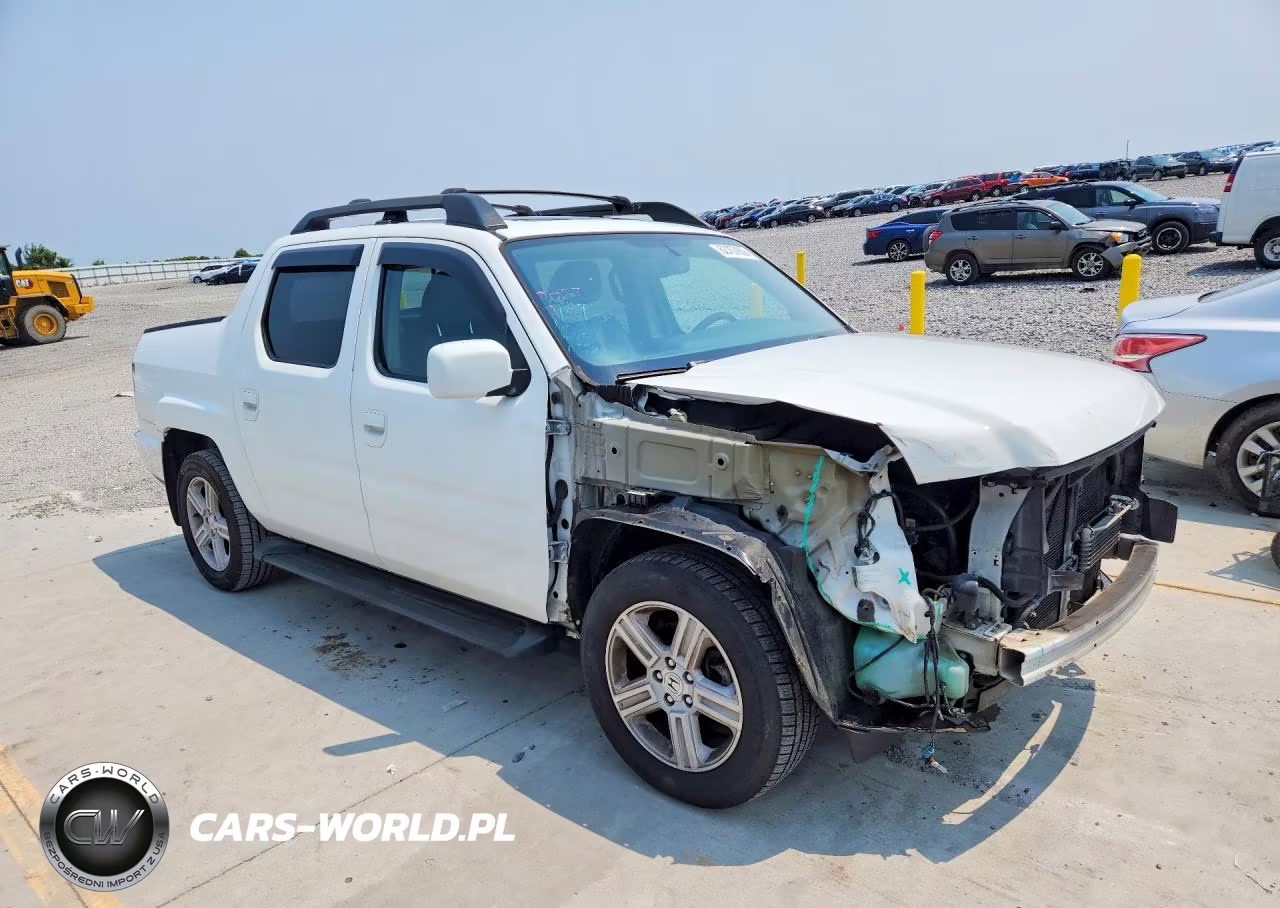 2014 Honda Ridgeline Rtl VIN:5FPYK1F55EB001568 - 4