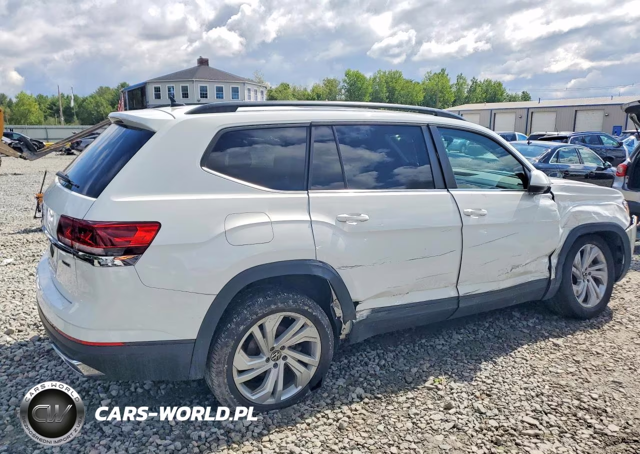2021 Volkswagen Atlas Se VIN:1V2KP2CA7MC609609 - 3