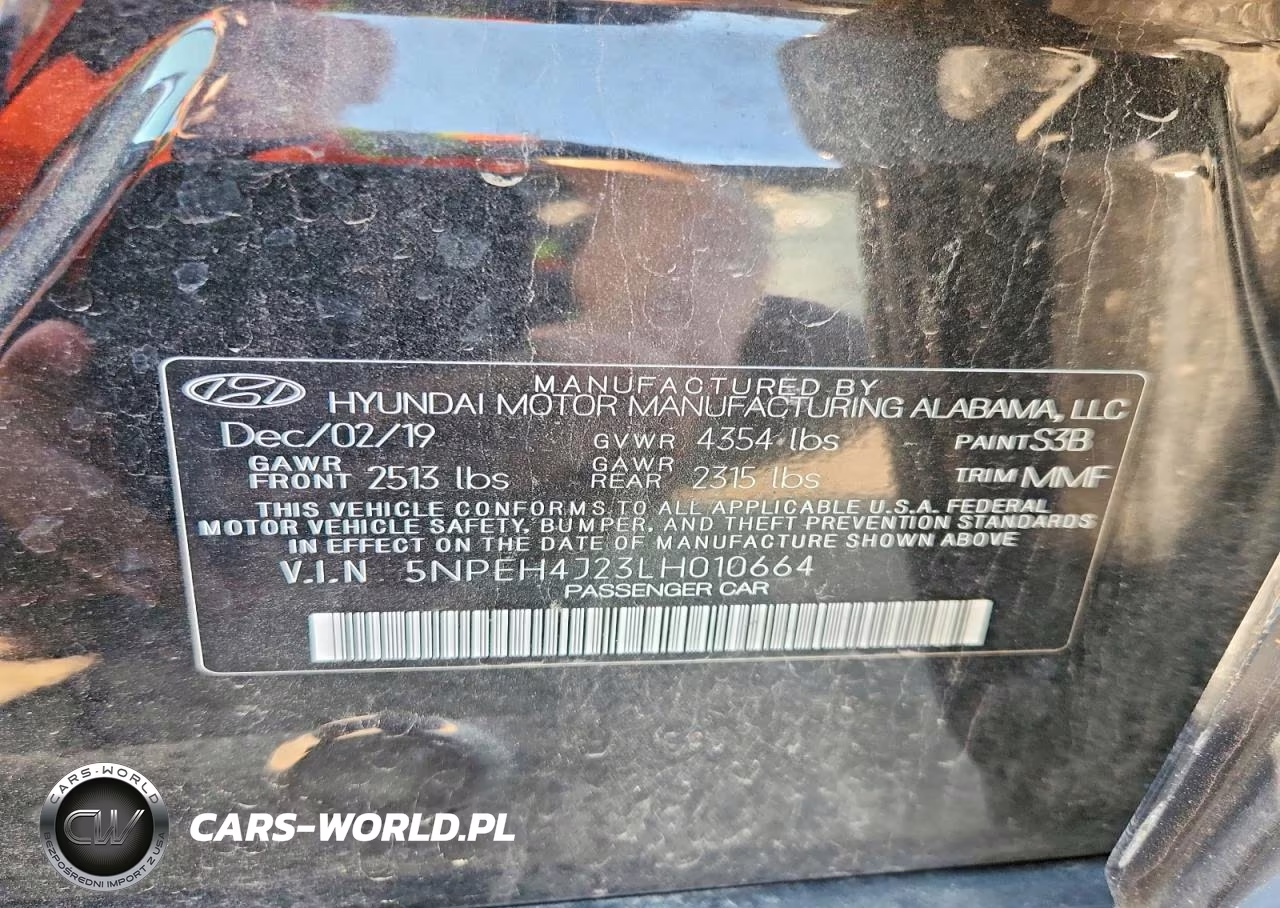 2020 Hyundai Sonata Limited VIN:5NPEH4J23LH010664 - 12