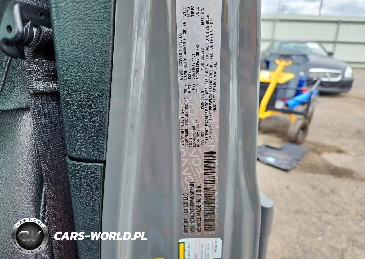 2021 Jeep Sahara VIN:1C4HJXEN9MW681601 - 13