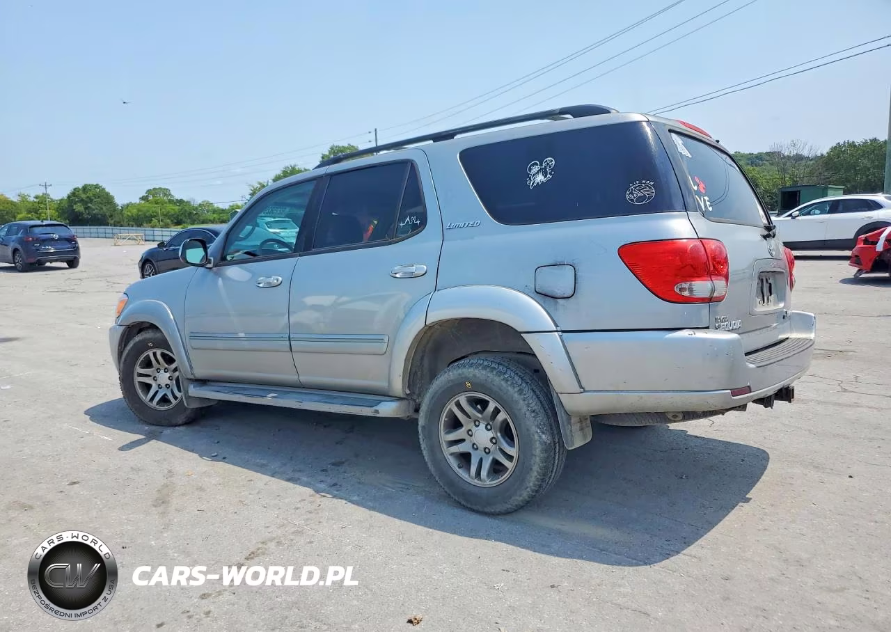 2007 Toyota Sequoia Limited VIN:5TDBT48A67S286335 - 2