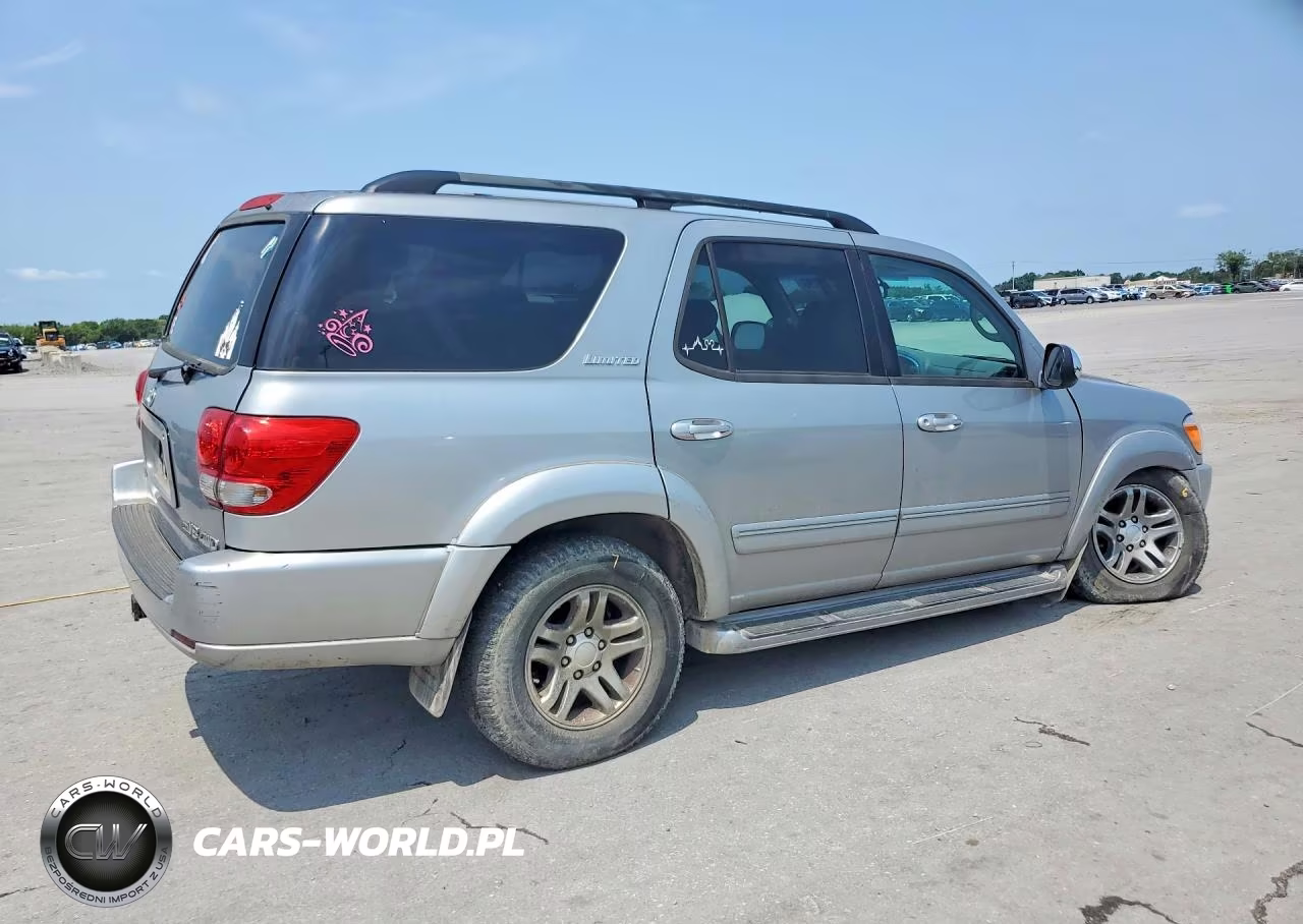 2007 Toyota Sequoia Limited VIN:5TDBT48A67S286335 - 3