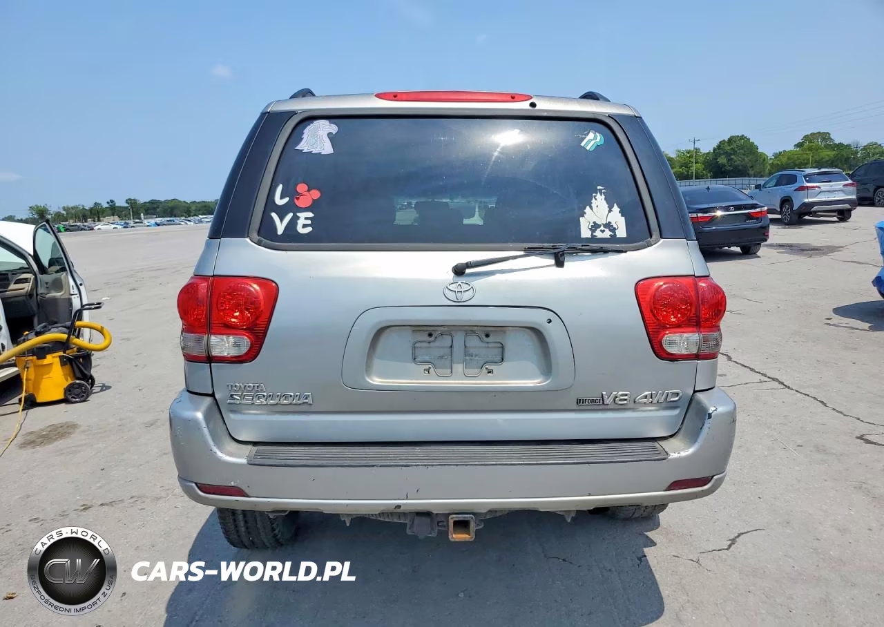 2007 Toyota Sequoia Limited VIN:5TDBT48A67S286335 - 6