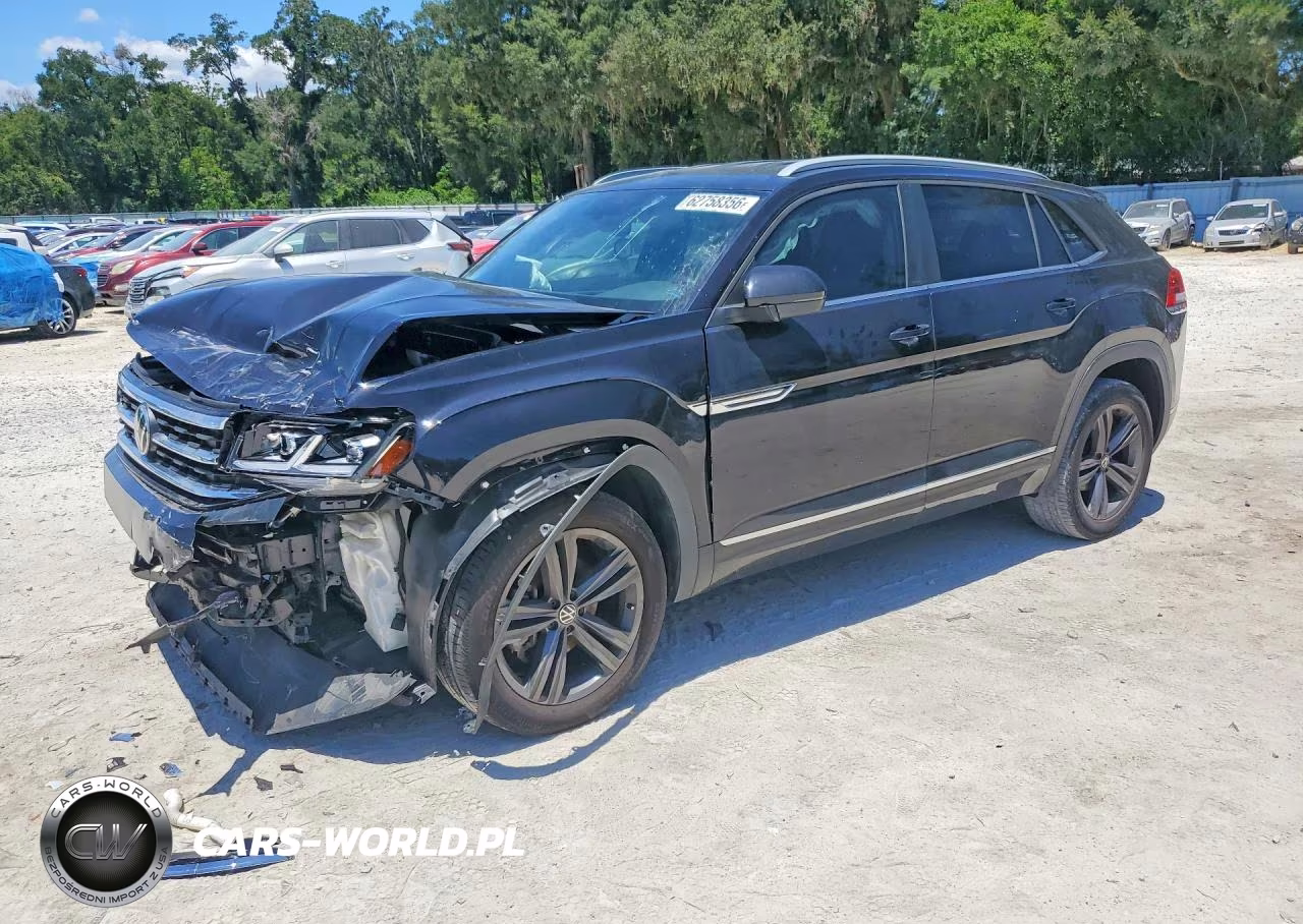 2021 Volkswagen Atlas Cross Sport Se VIN:1V2ME2CA9MC238399 - 1