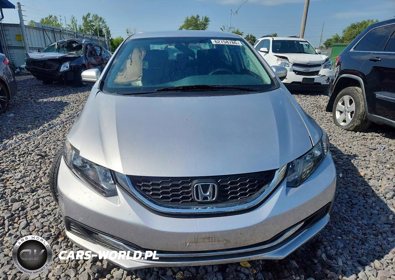 2015 Honda Civic Lx VIN:19XFB2F56FE012737 - 5