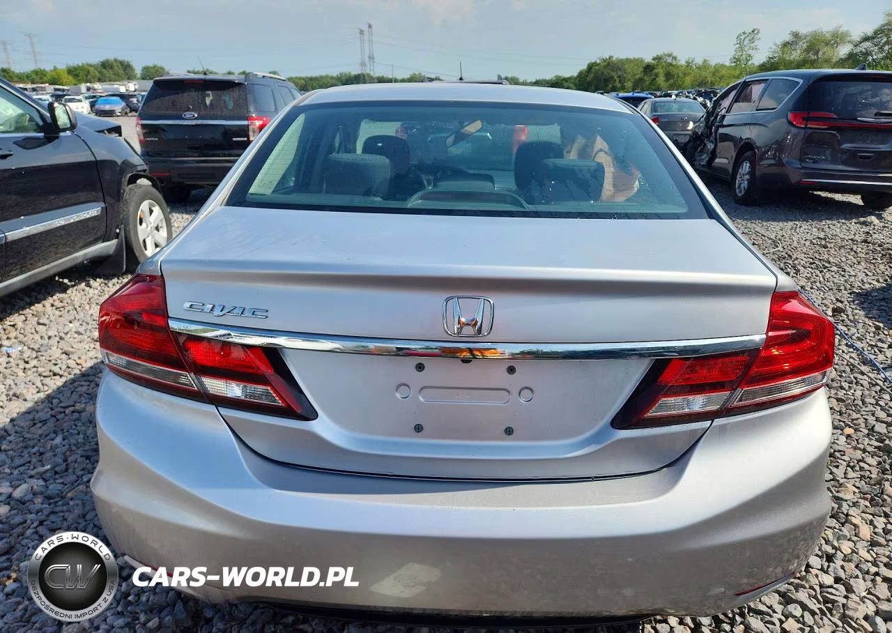 2015 Honda Civic Lx VIN:19XFB2F56FE012737 - 6