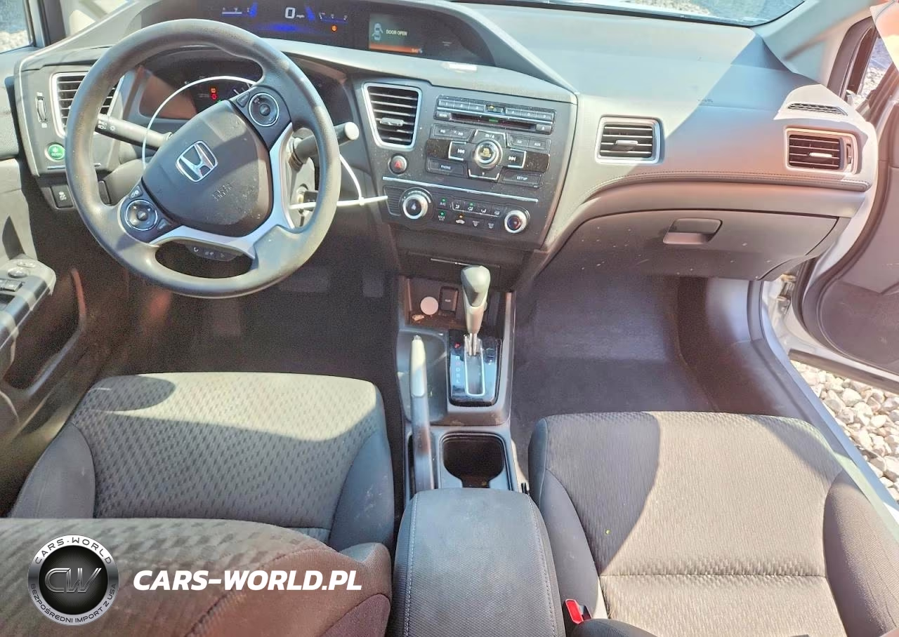 2015 Honda Civic Lx VIN:19XFB2F56FE012737 - 8