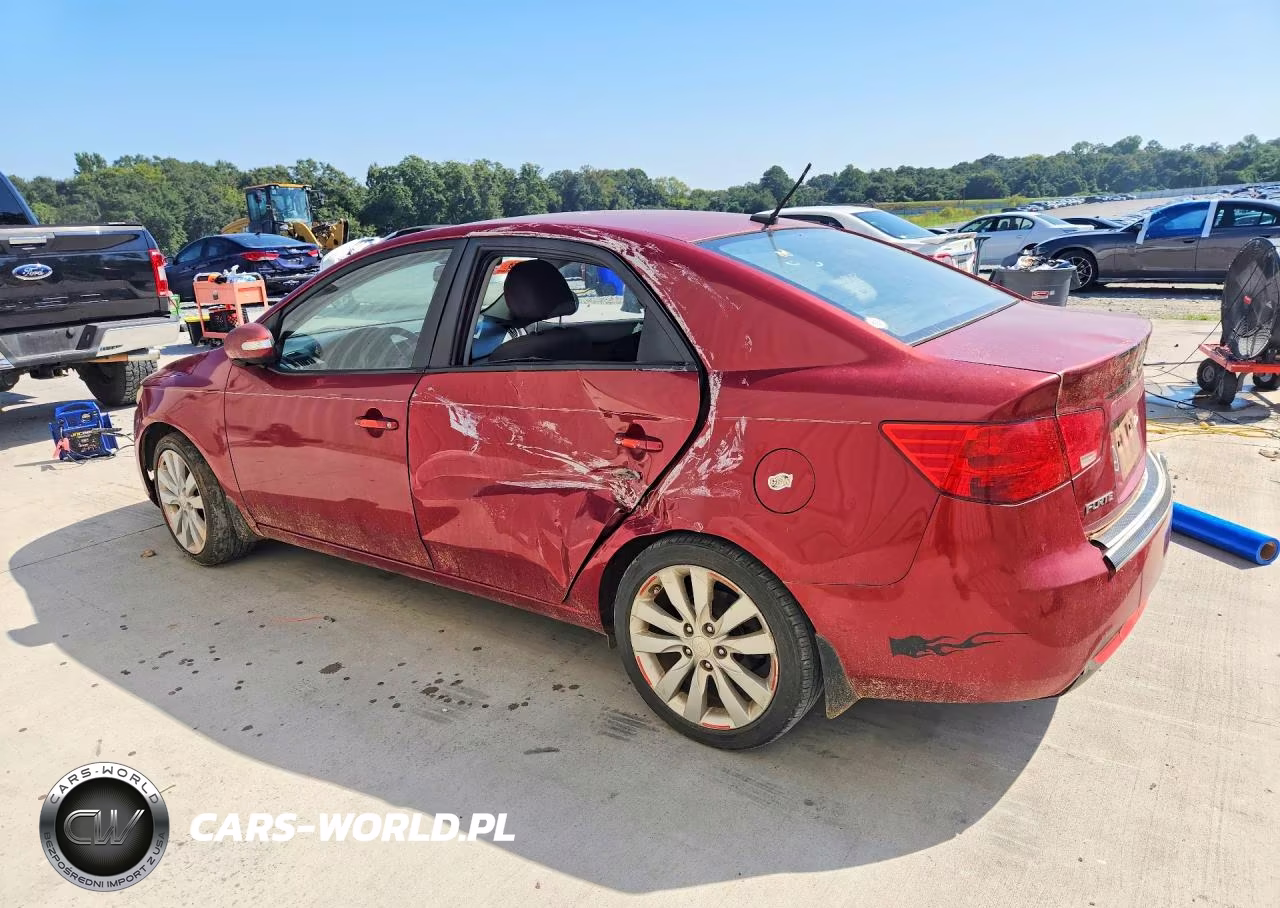 2010 Kia Forte Sx VIN:KNAFW4A35A5081667 - 2