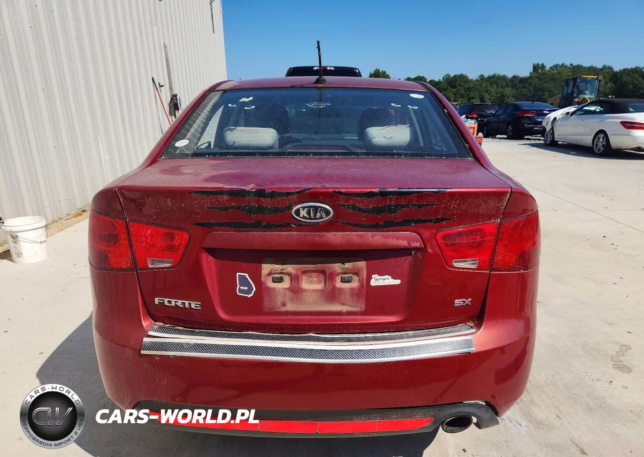 2010 Kia Forte Sx VIN:KNAFW4A35A5081667 - 6