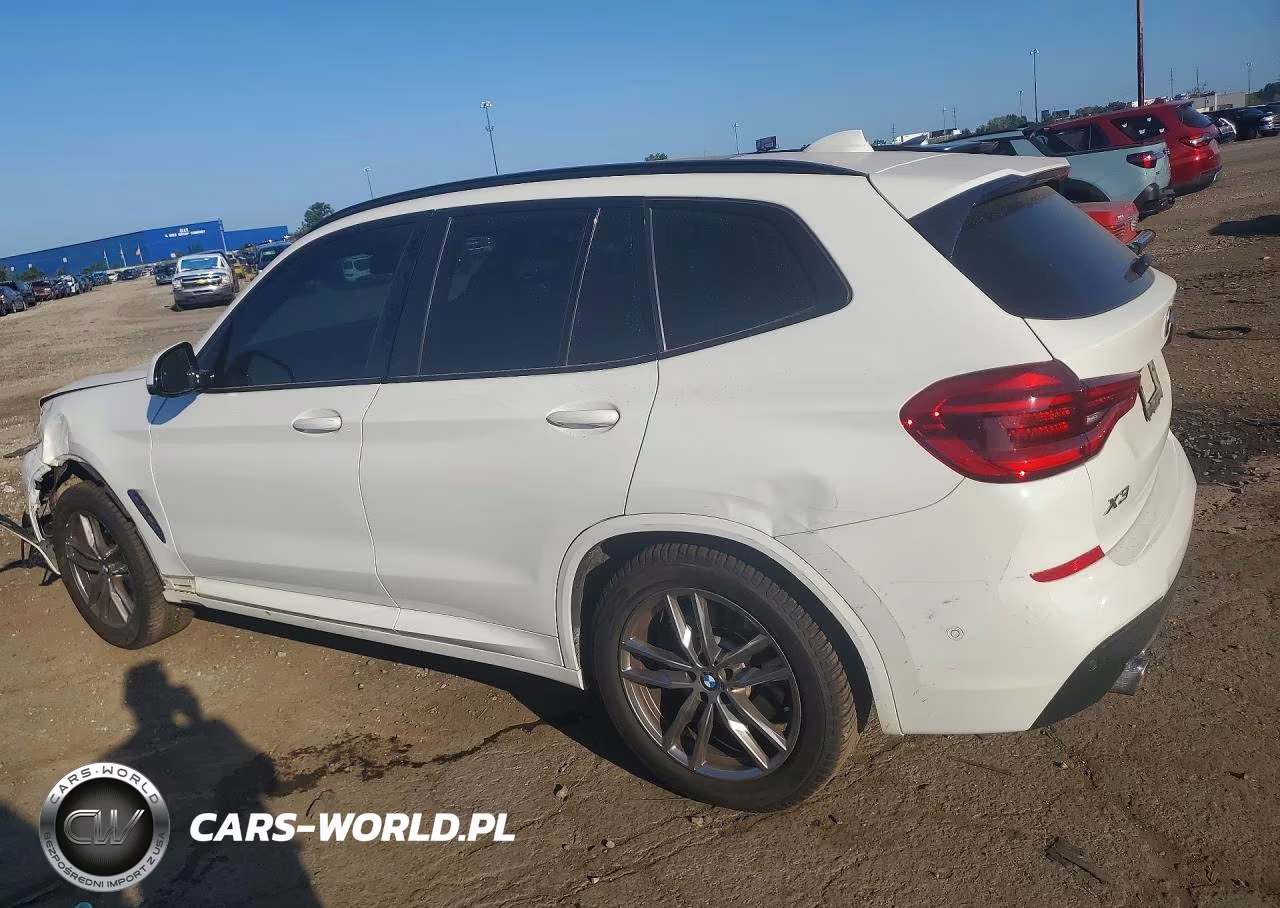 2021 BMW X3 xDrive30I VIN:5UXTY5C06M9F39644 - 2