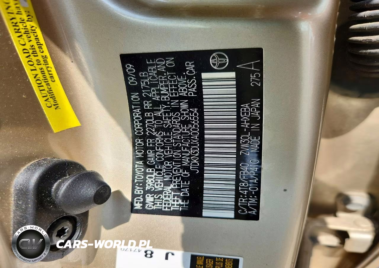 2010 Toyota Prius Ii VIN:JTDKN3DUXA0056554 - 12