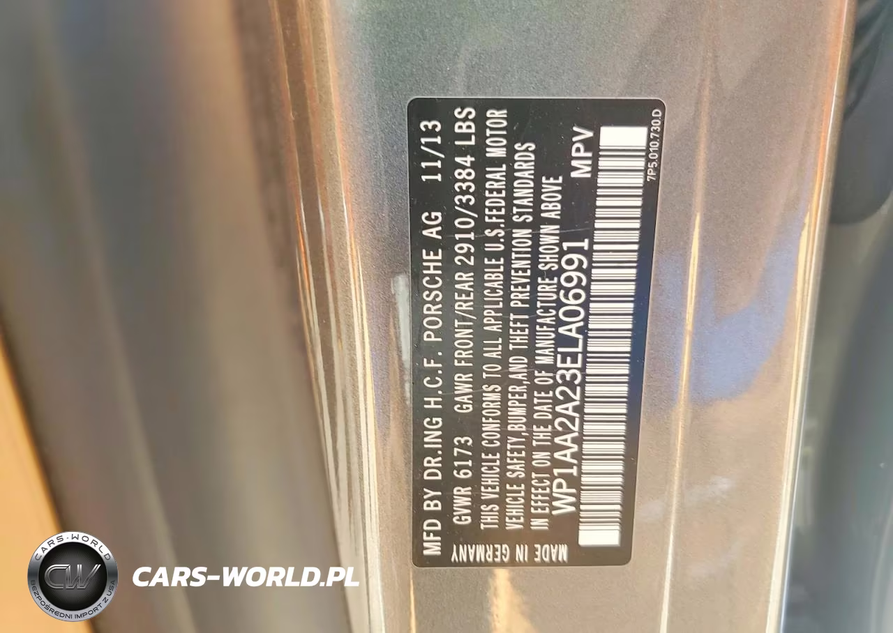2014 Porsche Cayenne VIN:WP1AA2A23ELA06991 - 13