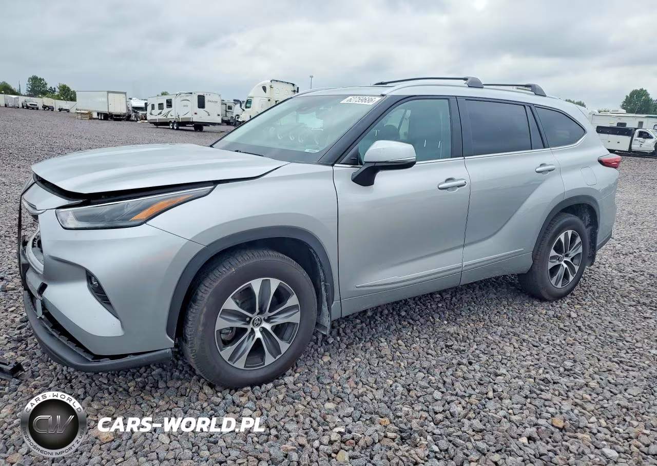 2023 Toyota Highlander Xle VIN:5TDKDRBH8PS012604 - 1