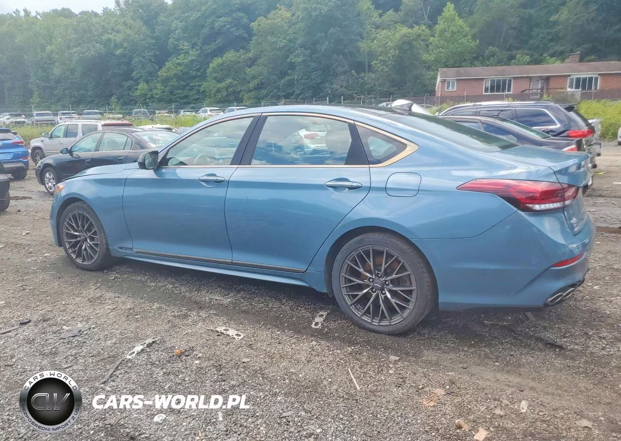 2018 Genesis G80 Sport VIN:KMHGN4JB4JU229410 - 2