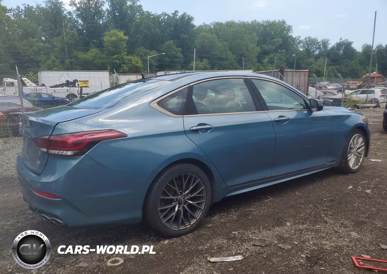 2018 Genesis G80 Sport VIN:KMHGN4JB4JU229410 - 3