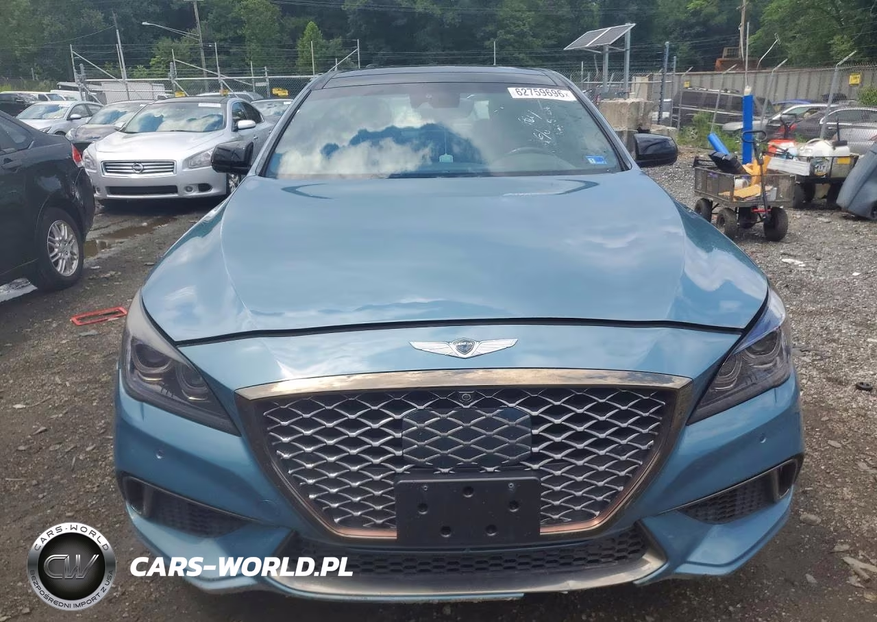 2018 Genesis G80 Sport VIN:KMHGN4JB4JU229410 - 5