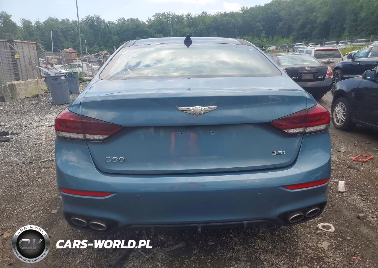 2018 Genesis G80 Sport VIN:KMHGN4JB4JU229410 - 6