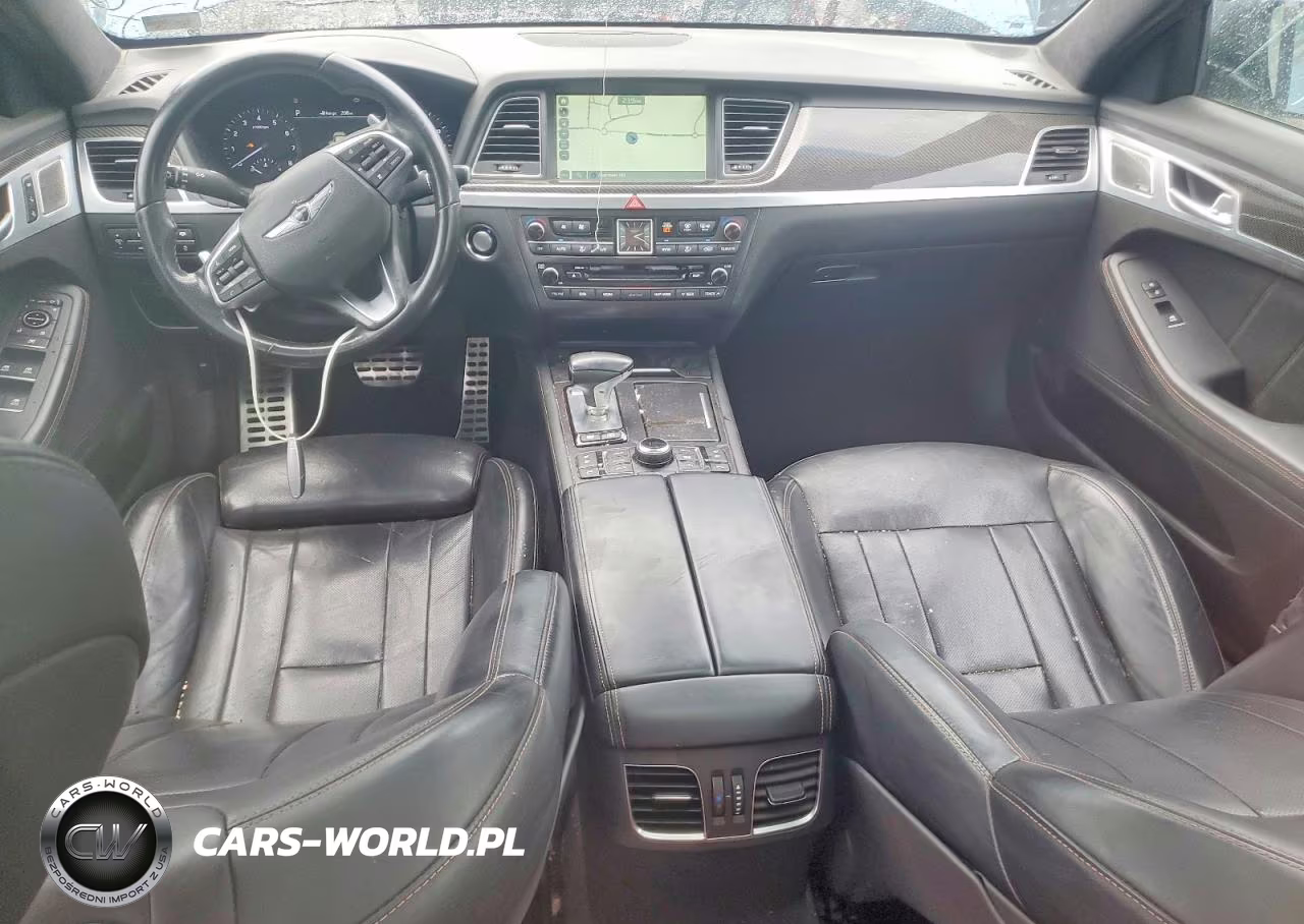 2018 Genesis G80 Sport VIN:KMHGN4JB4JU229410 - 8
