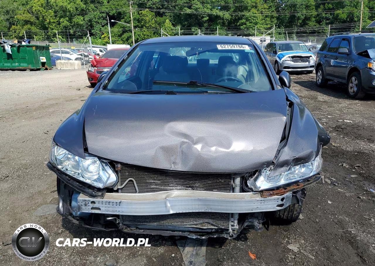 2009 Honda Civic Lx VIN:2HGFA16519H522386 - 5