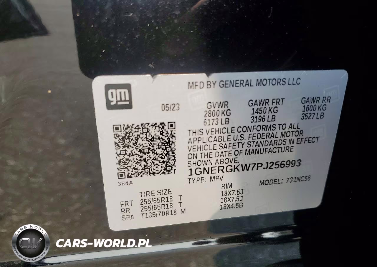 2023 Chevrolet Traverse Lt VIN:1GNERGKW7PJ256993 - 12