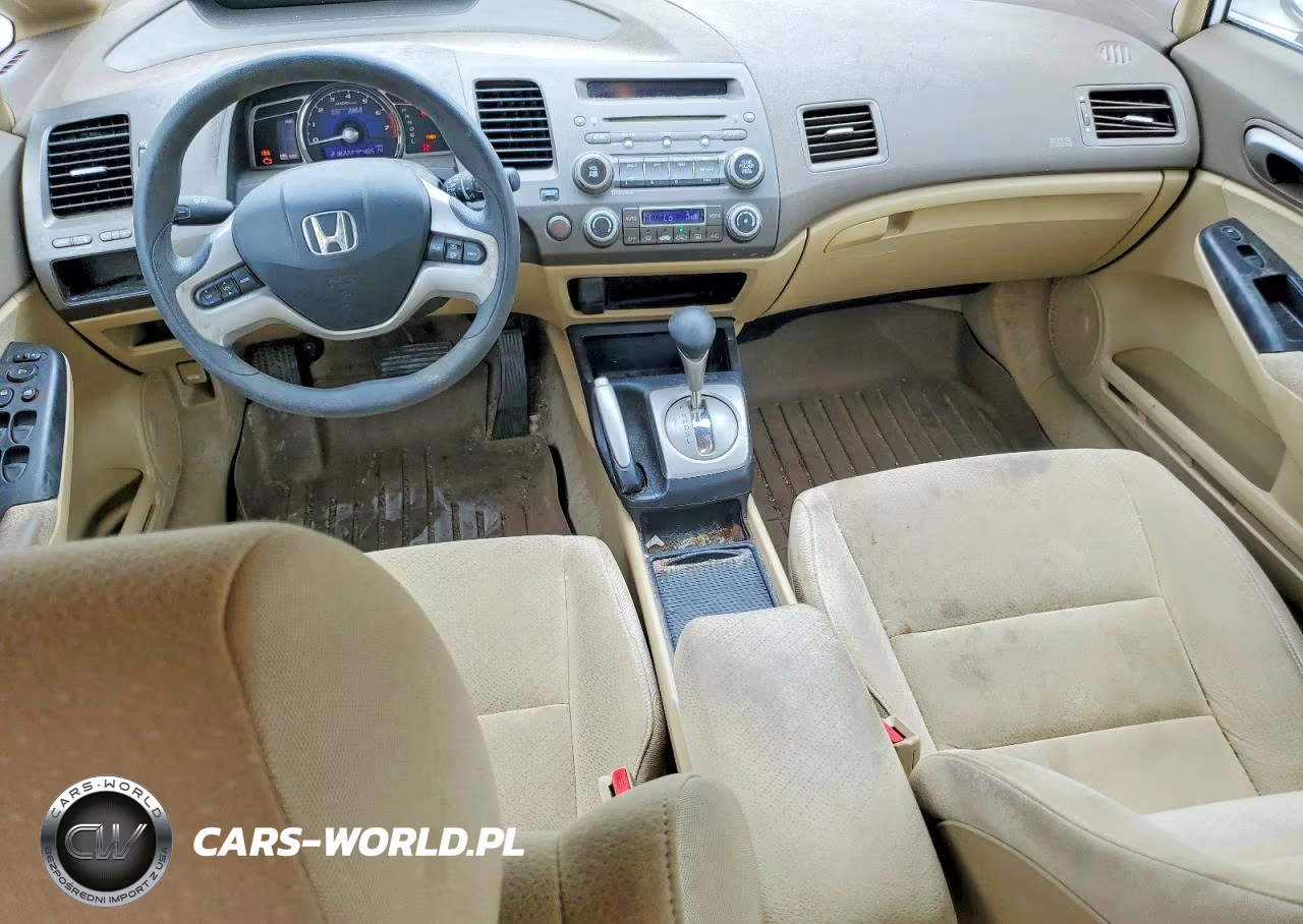 2008 Honda Civic Hybrid VIN:JHMFA36228S019892 - 8
