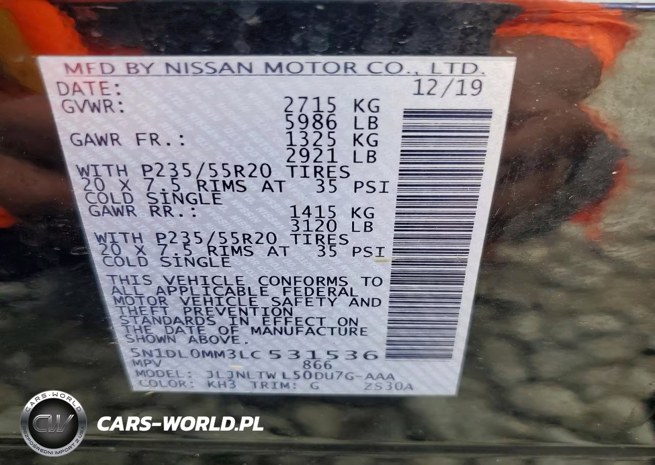 2020 Infiniti Qx60 VIN:5N1DL0MM3LC531536 - 13