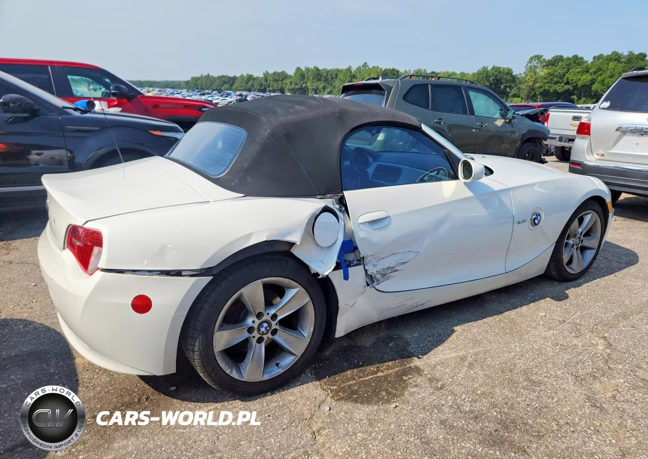 2007 BMW Z4 3.0 VIN:4USBU33517LW71542 - 3