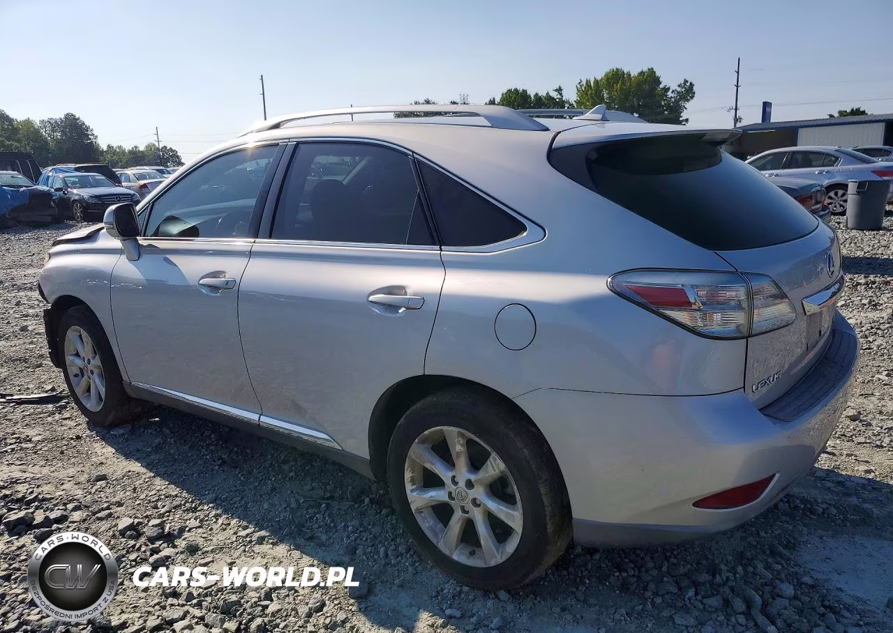 2010 Lexus Rx 350 VIN:2T2BK1BA9AC027487 - 2