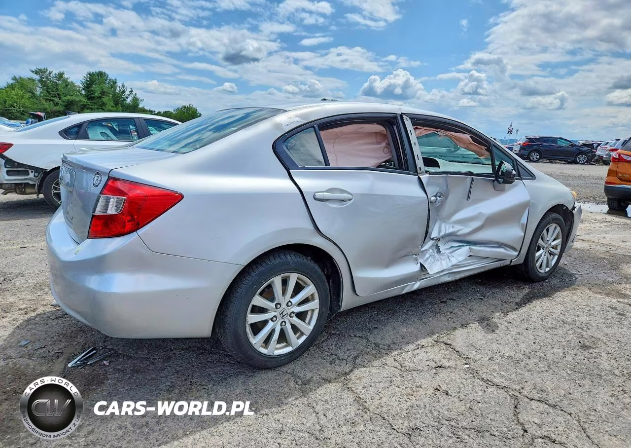 2012 Honda Civic Exl VIN:19XFB2F94CE300335 - 3