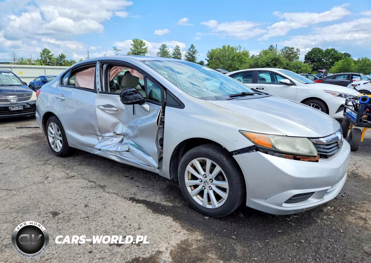 2012 Honda Civic Exl VIN:19XFB2F94CE300335 - 4