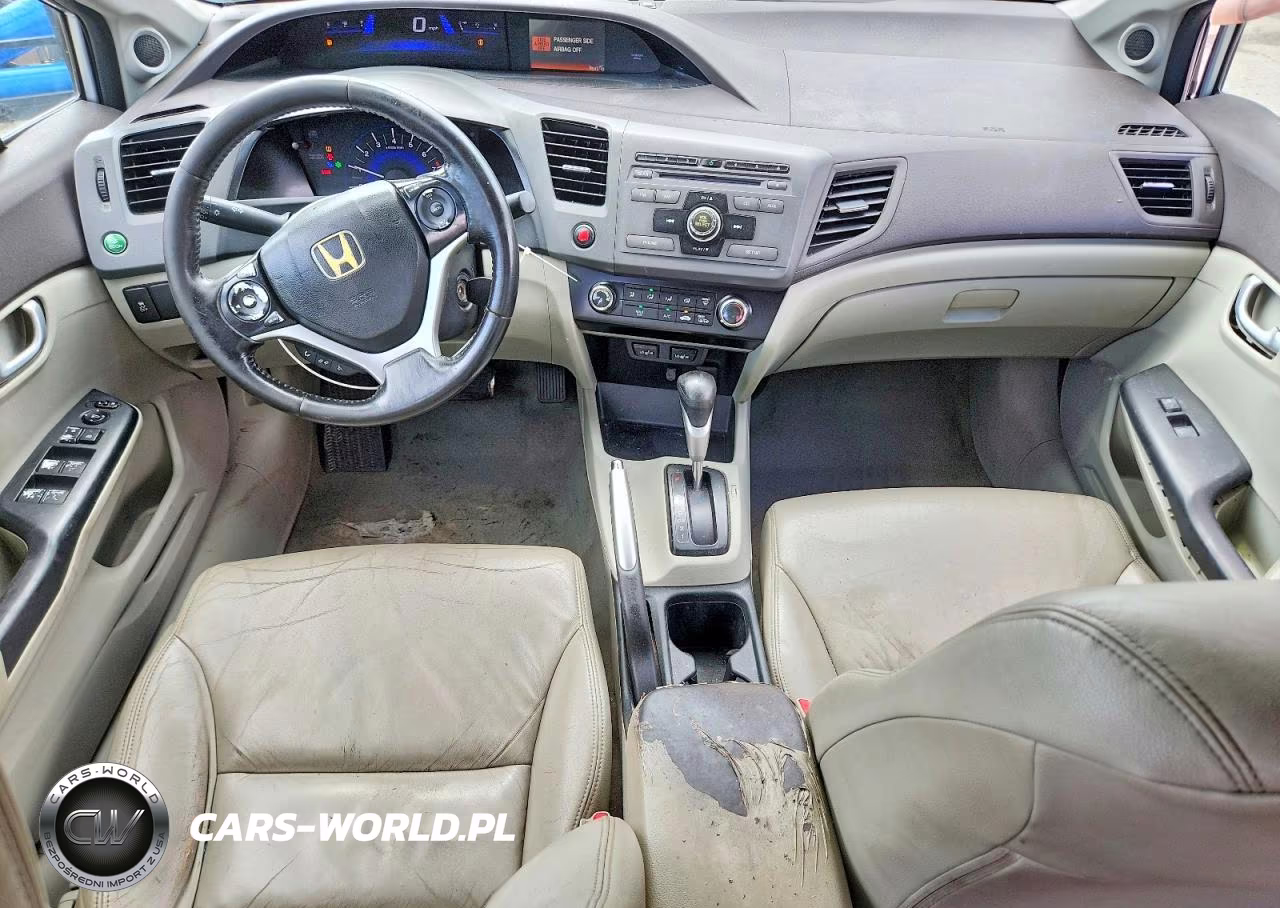 2012 Honda Civic Exl VIN:19XFB2F94CE300335 - 8