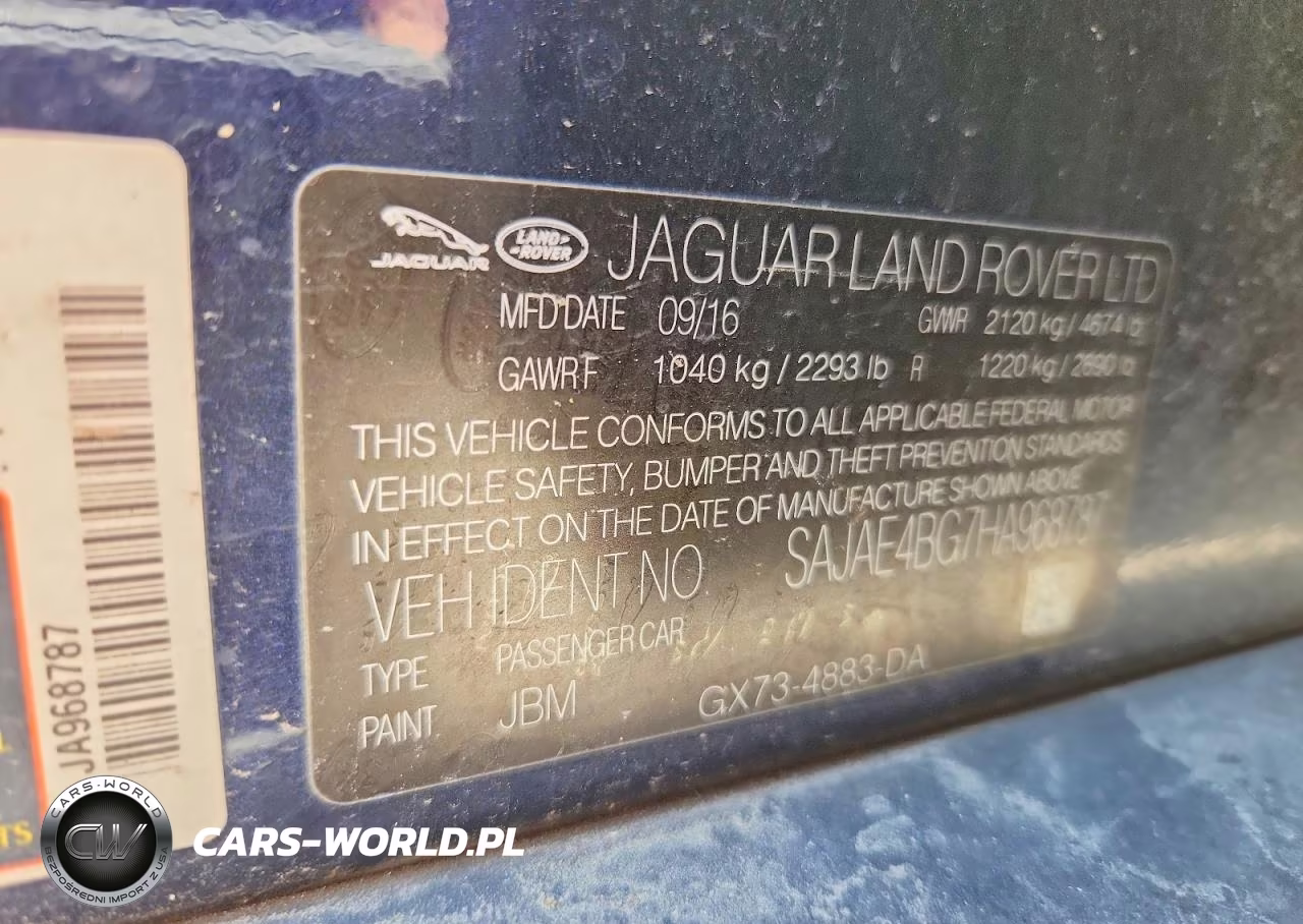 2017 Jaguar Xe Prestige VIN:SAJAE4BG7HA968787 - 13