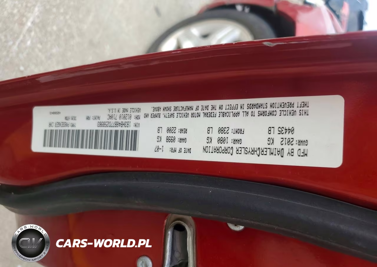 2007 Dodge Caliber Sxt VIN:1B3HB48B77D258983 - 13