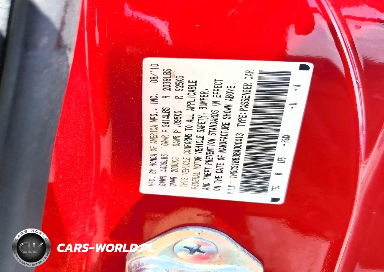 2011 Honda Accord Exl VIN:1HGCS1B83BA000413 - 12