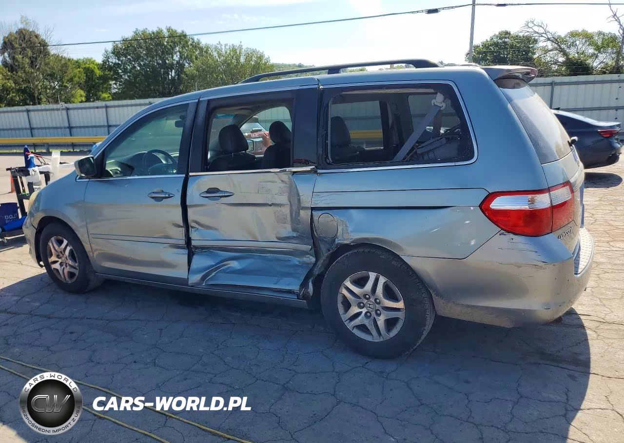 2006 Honda Odyssey Exl VIN:5FNRL38736B032436 - 2