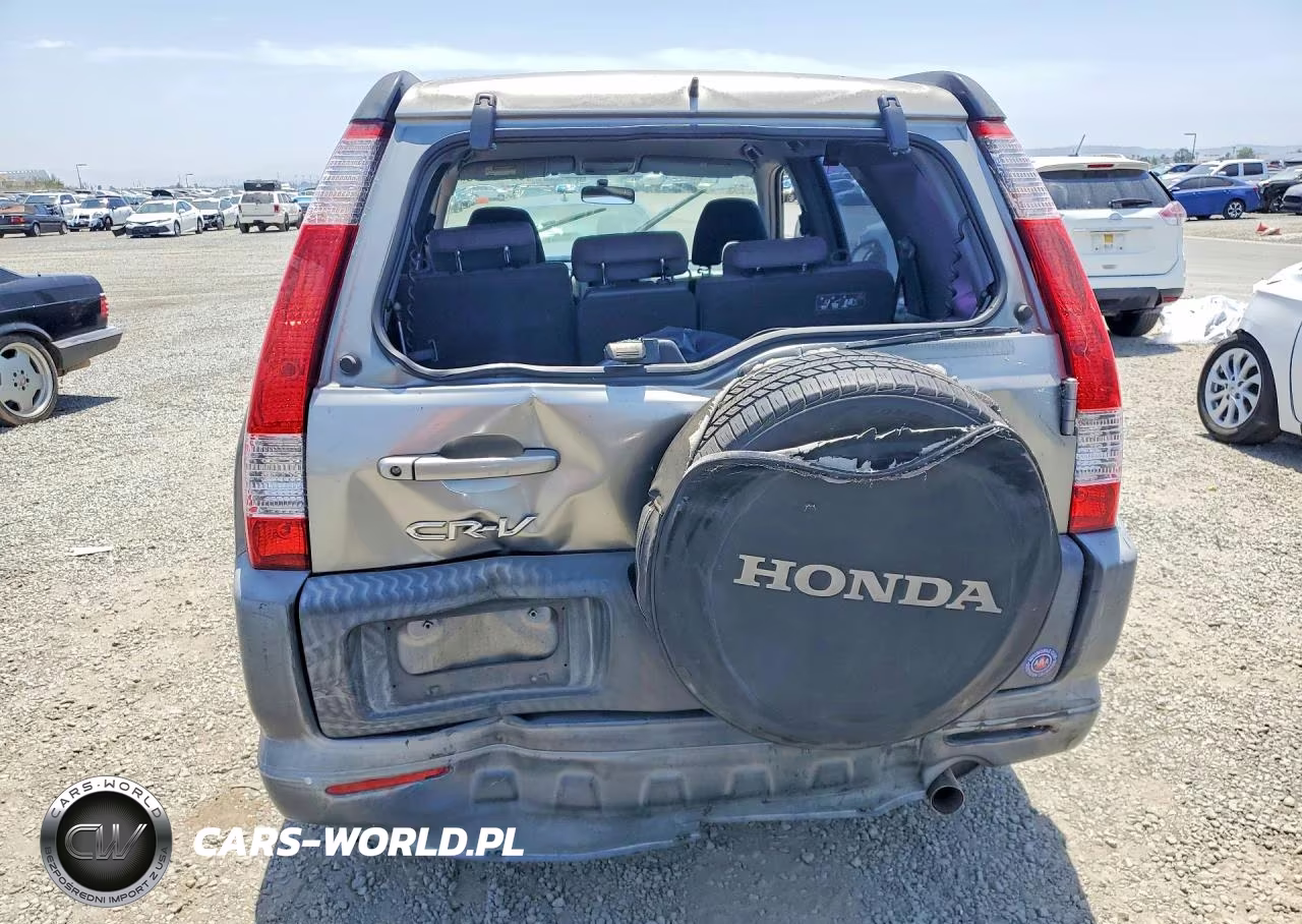2005 Honda Cr-V Lx VIN:JHLRD685X5C003284 - 6