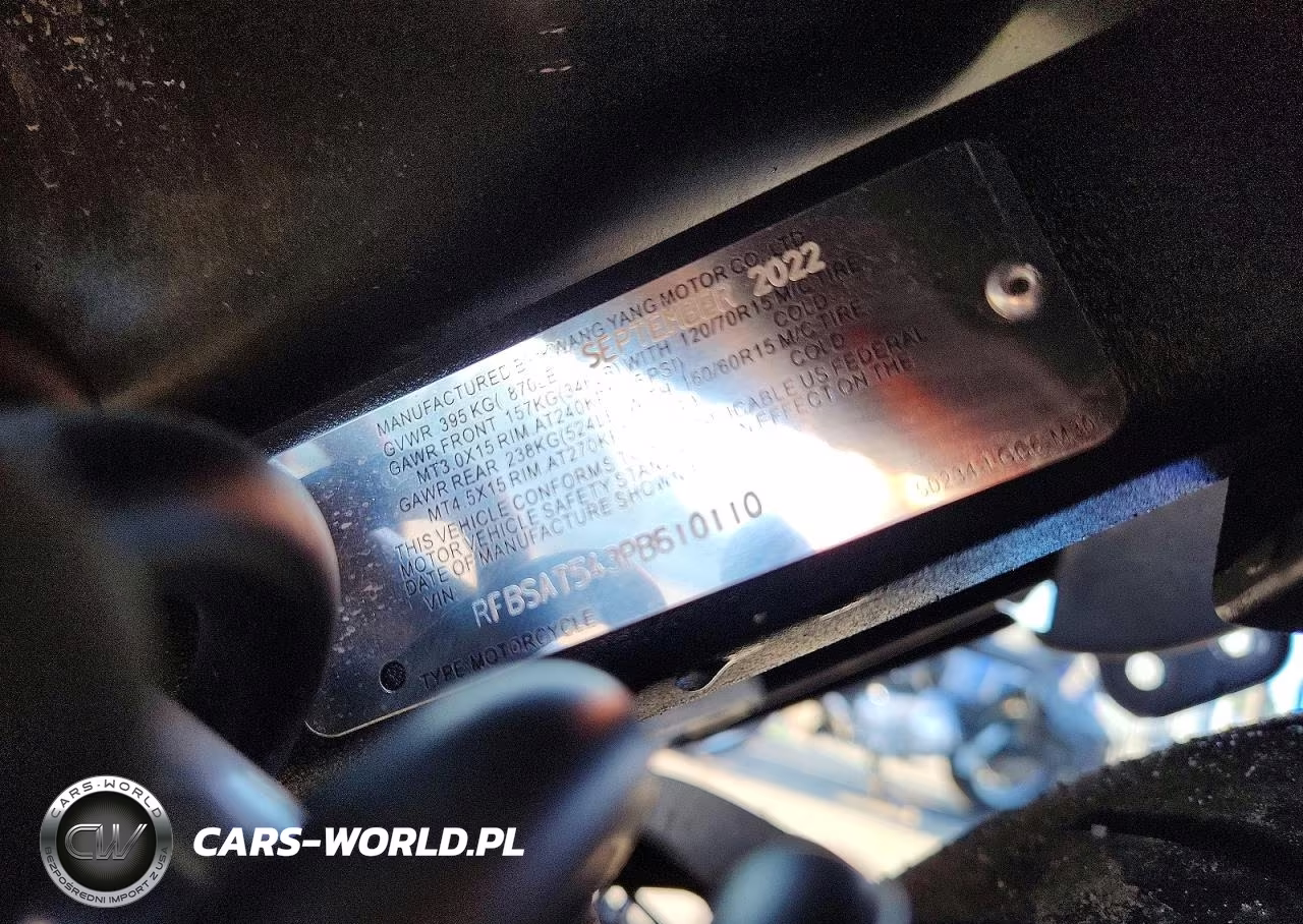 2023 Kymco Usa Inc Ak 550 VIN:RFBSAT543PB610110 - 9