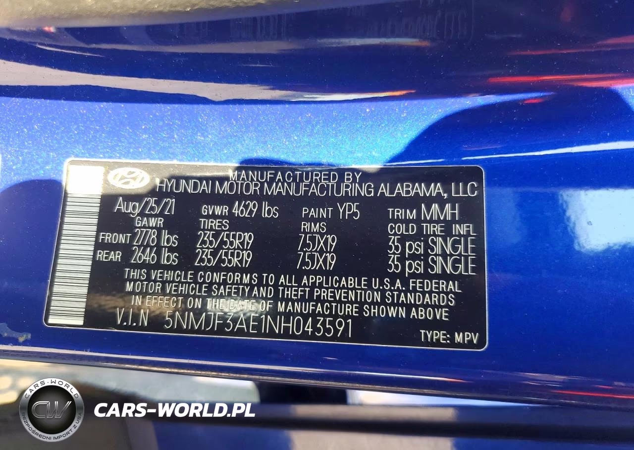 2022 Hyundai Tucson Sel VIN:5NMJF3AE1NH043591 - 13