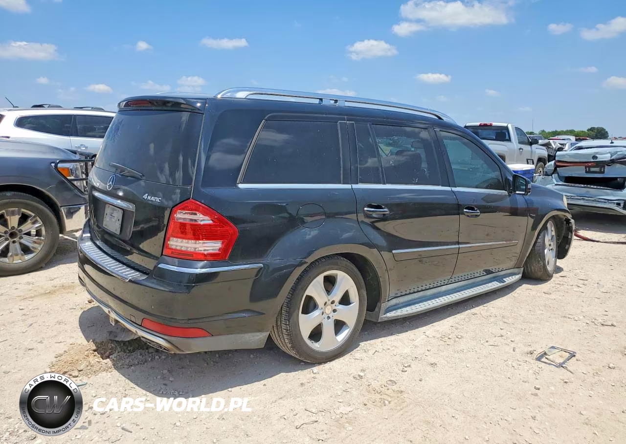 2012 Mercedes-Benz Gl 450 4Matic VIN:4JGBF7BE2CA801676 - 3