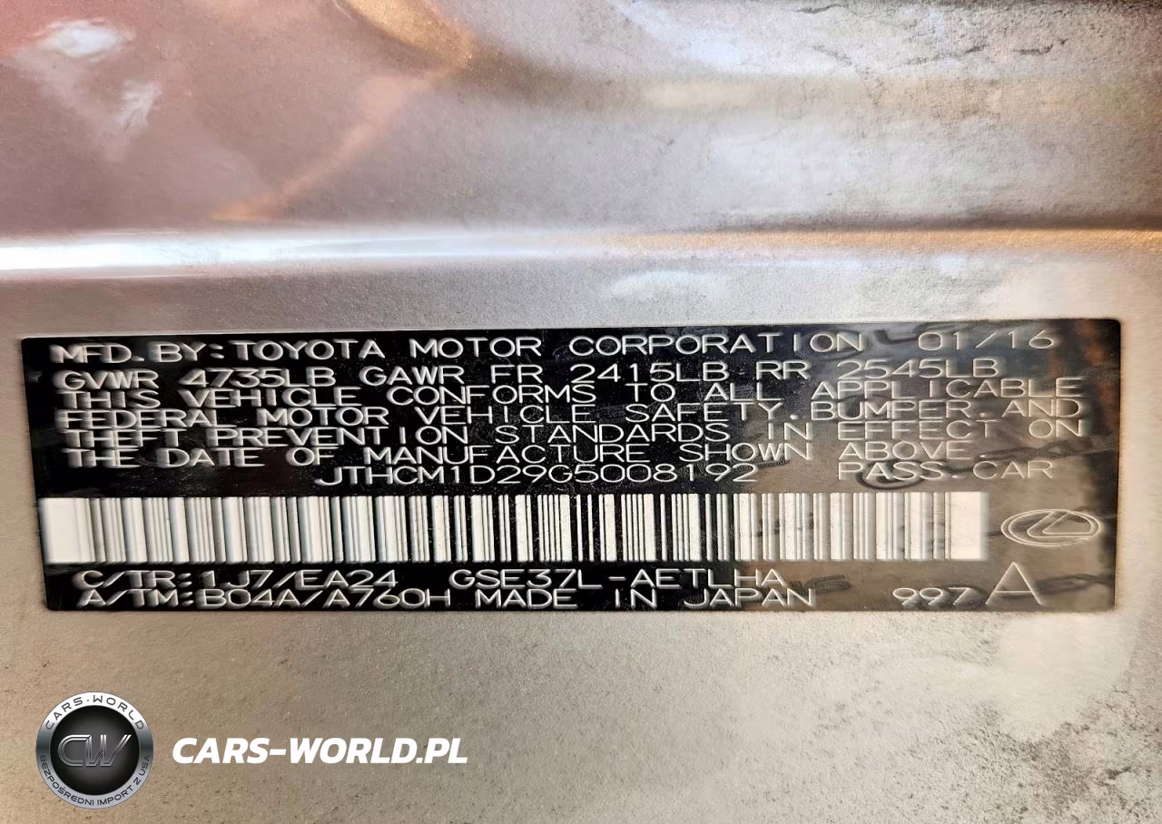 2016 Lexus Is 300 VIN:JTHCM1D29G5008192 - 13