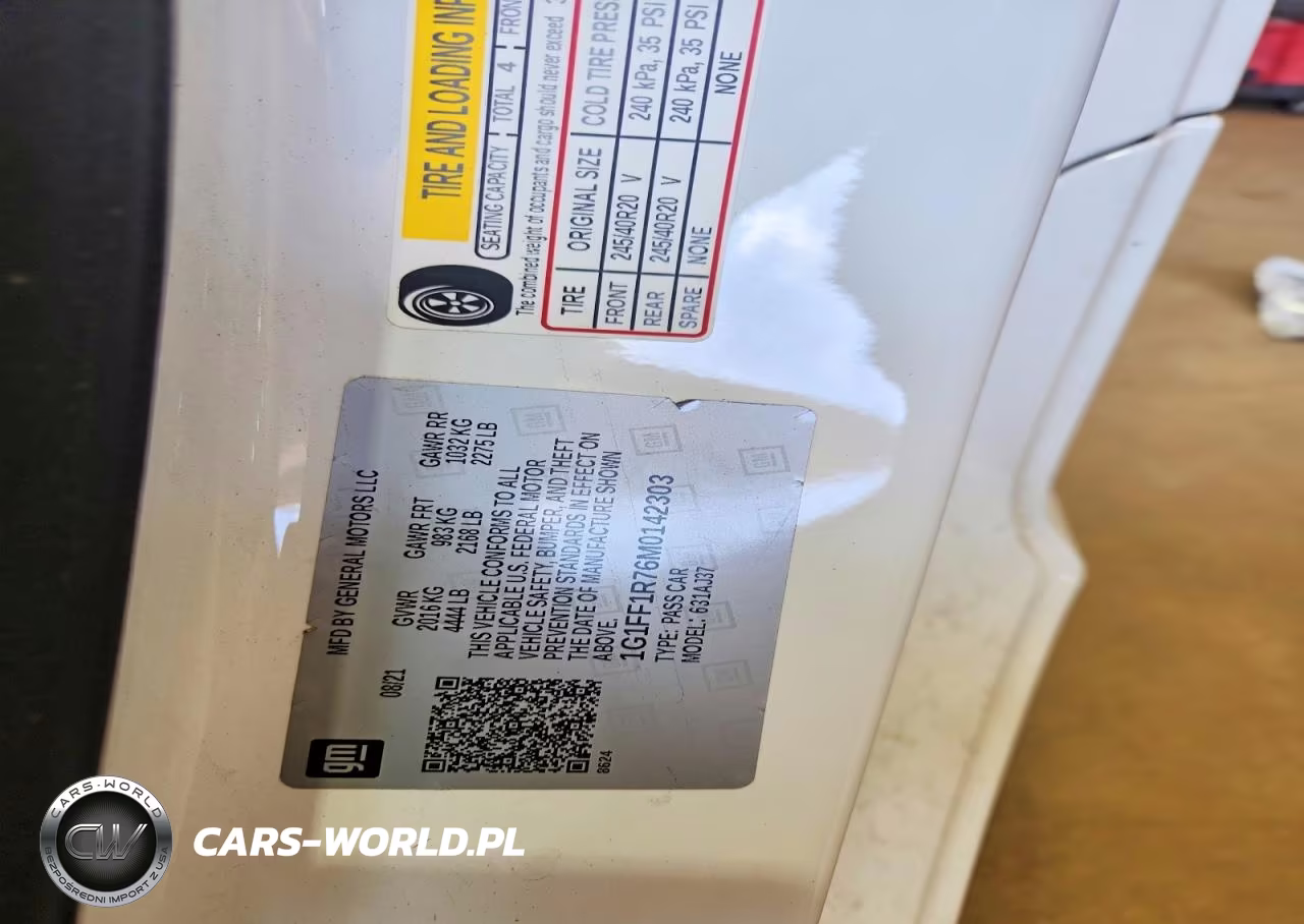 2021 Chevrolet Camaro Lz VIN:1G1FF1R76M0142303 - 13