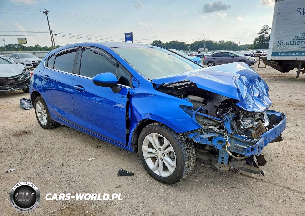 2019 Chevrolet Cruze Lt VIN:3G1BE6SM7KS564312 - 4