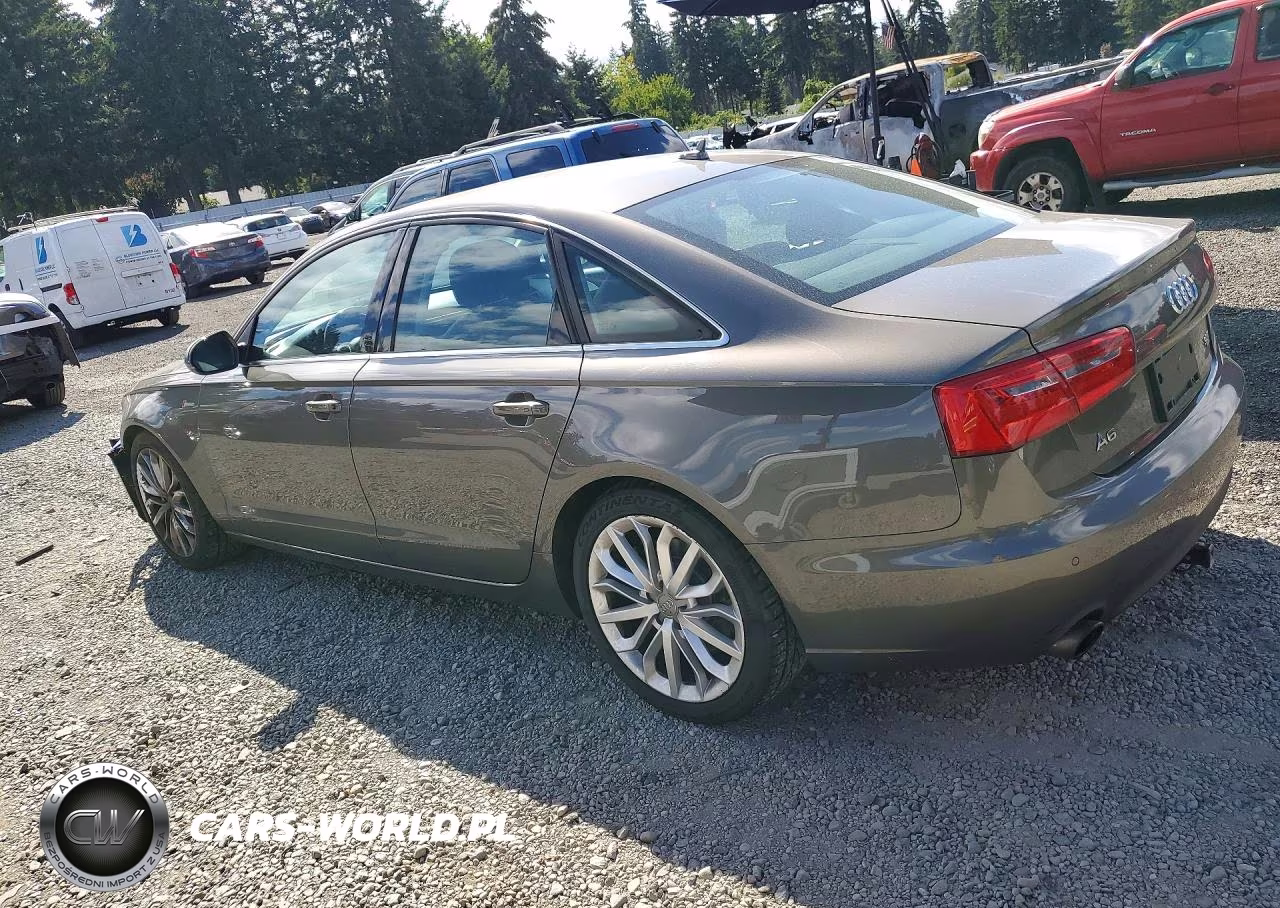 2012 Audi A6 VIN:WAUBGAFCXCN007294 - 2