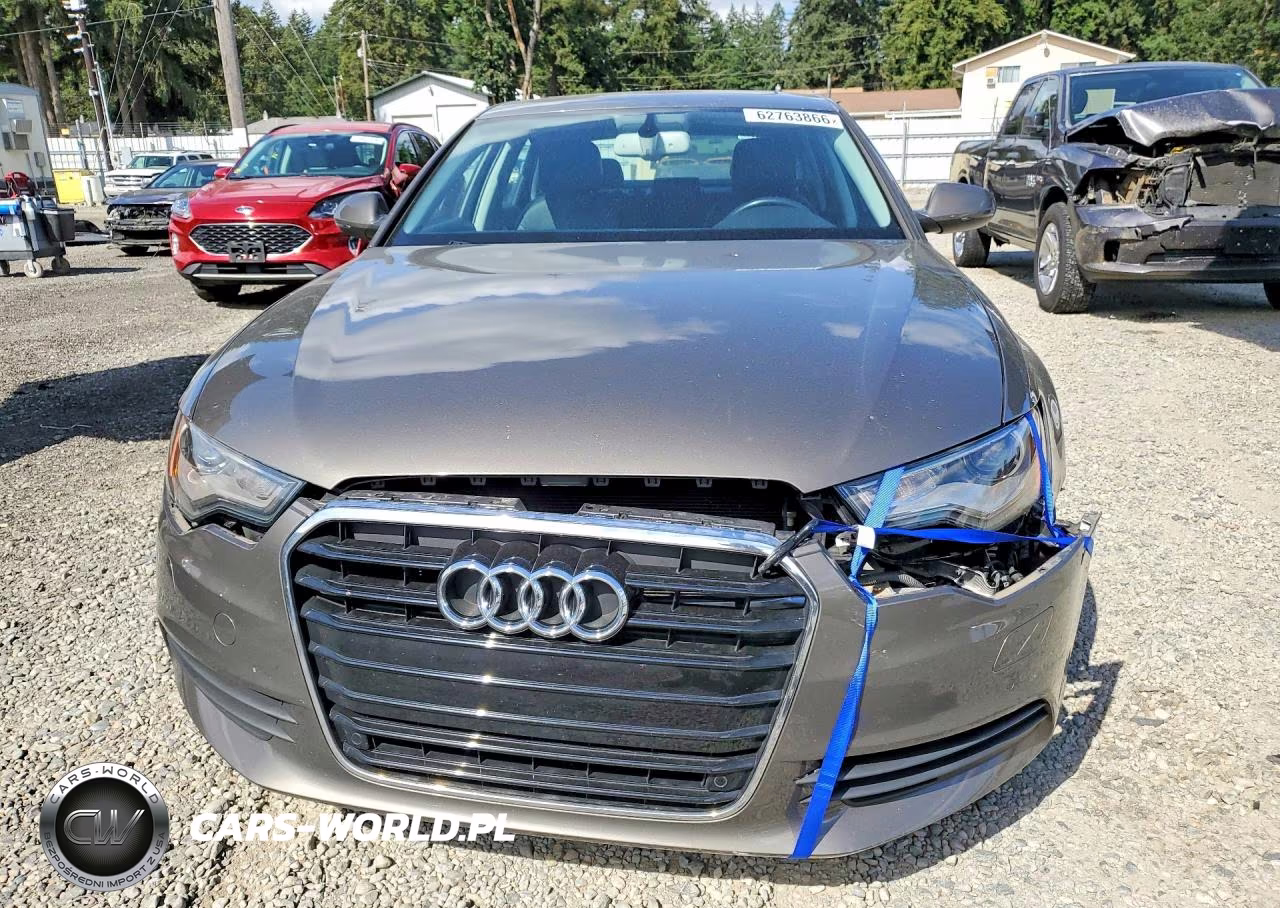 2012 Audi A6 VIN:WAUBGAFCXCN007294 - 5