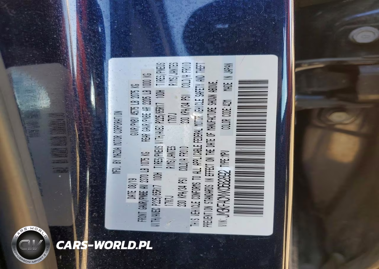 2019 Mazda Cx-5 Touring VIN:JM3KFACMXK0682892 - 13