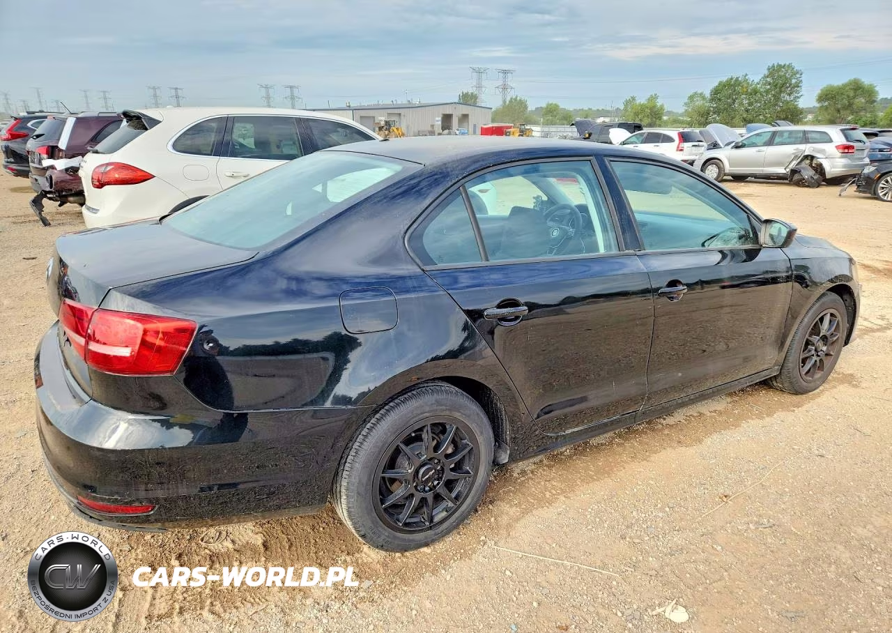 2015 Volkswagen Jetta Base VIN:3VW2K7AJ9FM349227 - 3