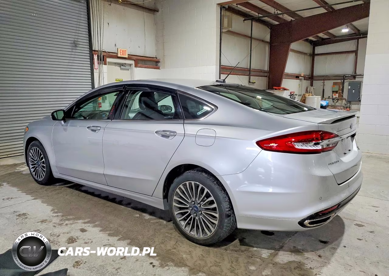 2017 Ford Fusion Titanium VIN:3FA6P0D94HR225148 - 2